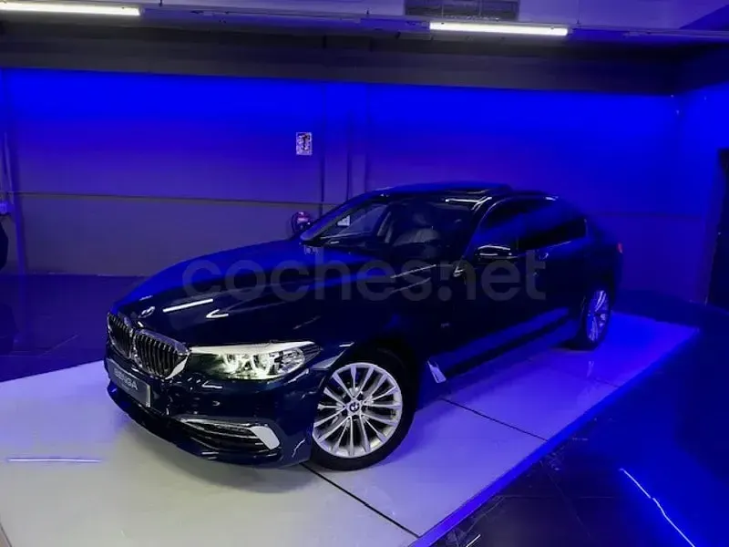 Usado BMW 520 Comfort Edition 190 CV (139 kW) 2019 Azul Berlina