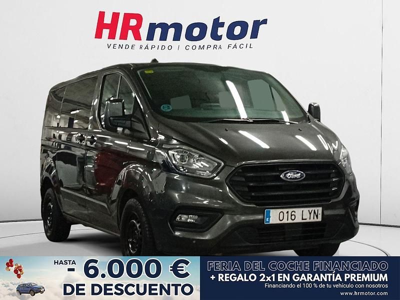 Gris Usado 2022 Ford Tourneo Custom Trend Van | 28.610 € (Un poco caro) - Imagen 1/4