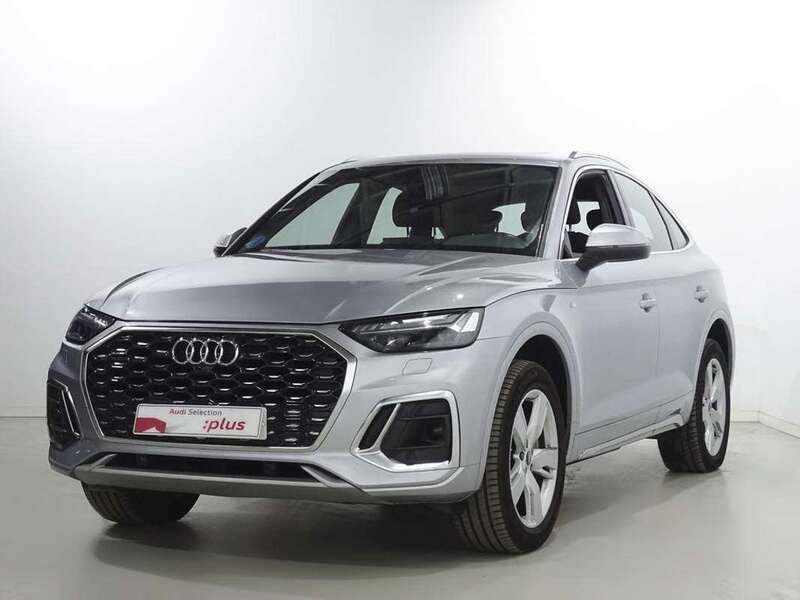 Plateado Usado 2021 Audi Q5 Sportback S-Line SUV | 42.150 € (Buen precio) - Imagen 1/4