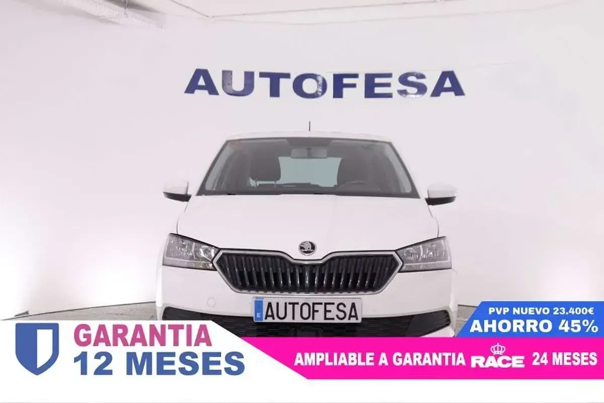Usado Skoda Fabia 95 CV (69 kW) 2021 Blanco Utilitario