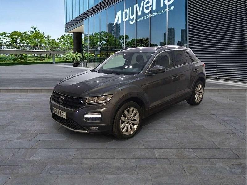 Gris Usado 2021 VW T-Roc Advance SUV | 22.900 € (Precio justo) - Imagen 1/4