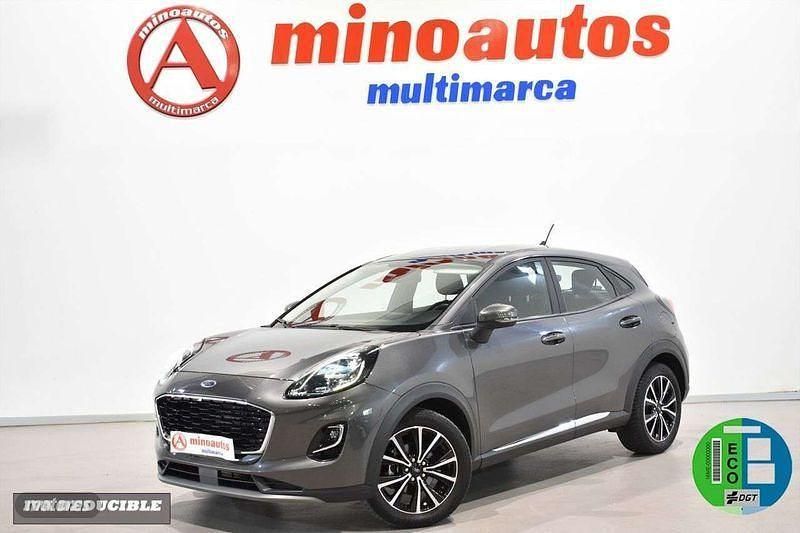 Usado Ford Puma Titanium 125 CV (91 kW) 2022 Gris SUV