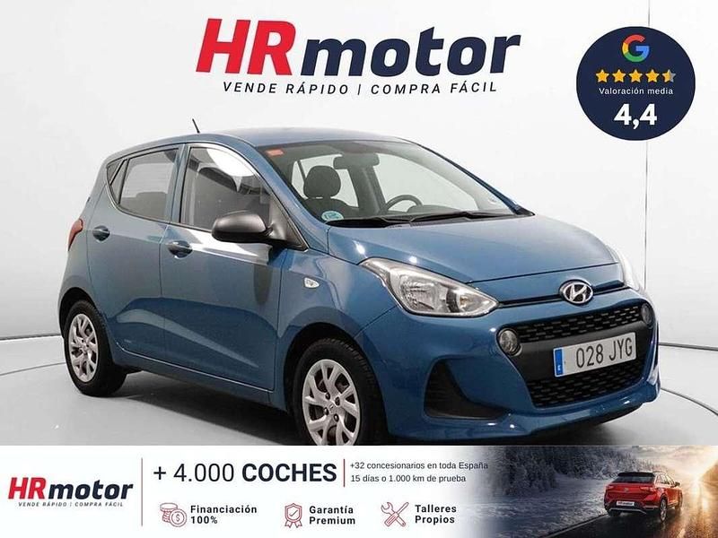 Usado Hyundai i10 67 CV (49 kW) 2017 Azul Utilitario