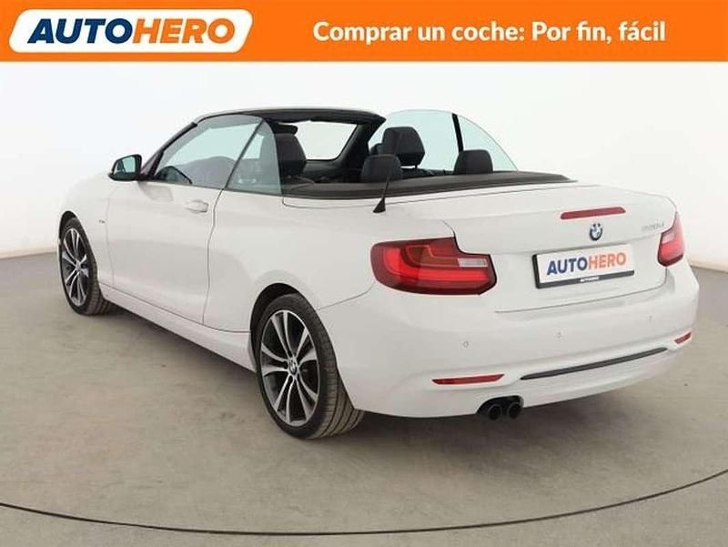Usado BMW 220 Sport Line 190 CV (139 kW) 2017 Blanco Descapotable