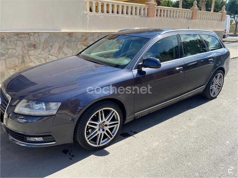 Azul Usado 2009 Audi A6 S-Line Familiar | 6995 € (Un poco caro) - Imagen 1/4