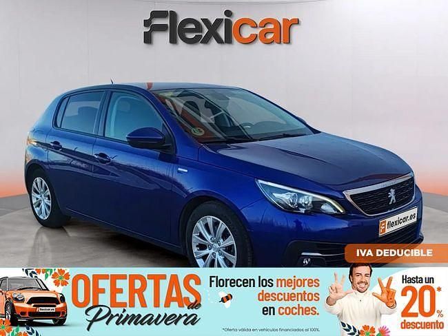 Usado Peugeot 308 Style 131 CV (96 kW) 2020 Azul Berlina