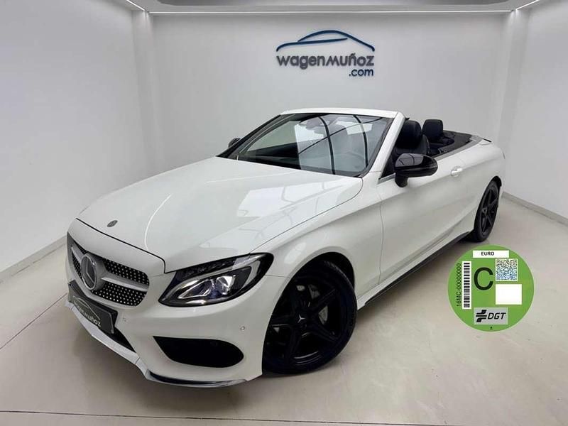 Usado Mercedes C220 170 CV (125 kW) 2016 Blanco Descapotable