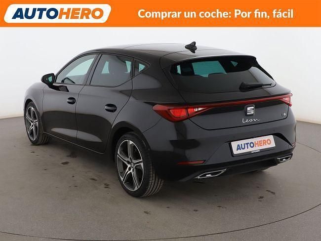 Usado Seat Leon FR 204 CV (150 kW) 2020 Negro Berlina