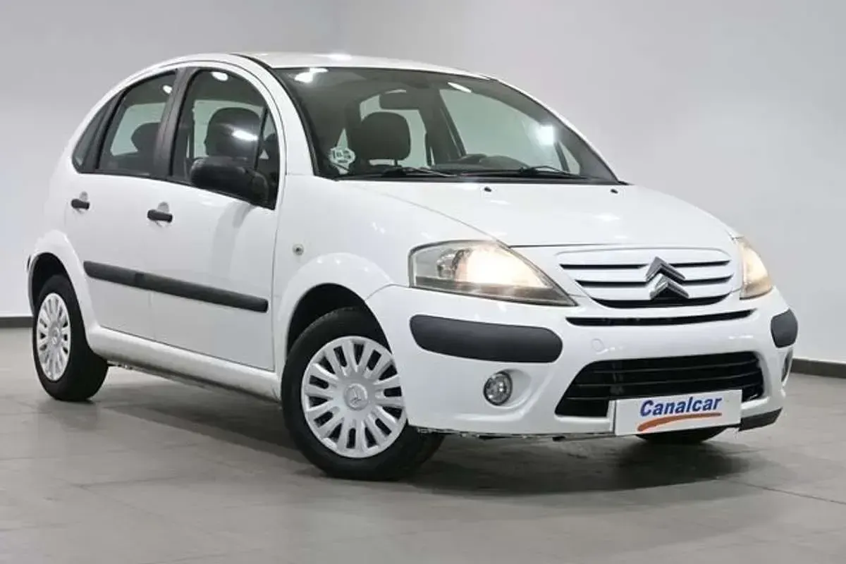 Usado Citroën C3 68 CV (50 kW) 2009 Blanco Berlina