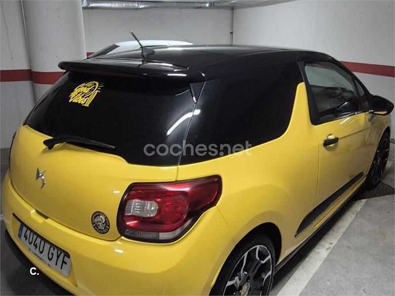 Usado Citroën DS3 155 CV (114 kW) 2010 Amarillo Utilitario