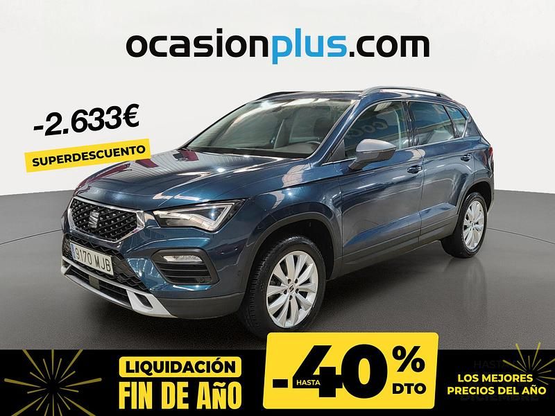 Azul Usado 2023 Seat Ateca Style SUV | 20.190 € (Precio justo) - Imagen 1/4