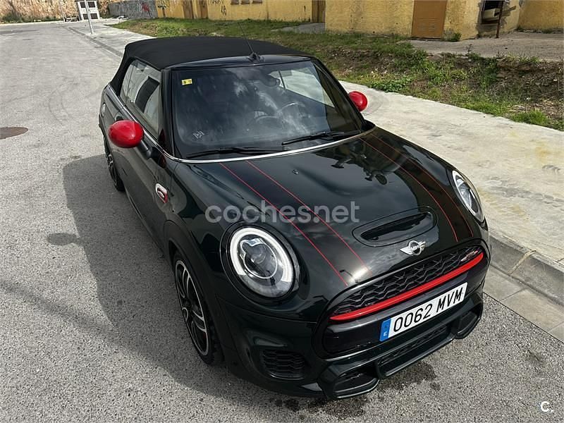 Verde Usado 2017 Mini John Cooper Works Cabriolet Descapotable | 26.000 € (Caro) - Imagen 1/4