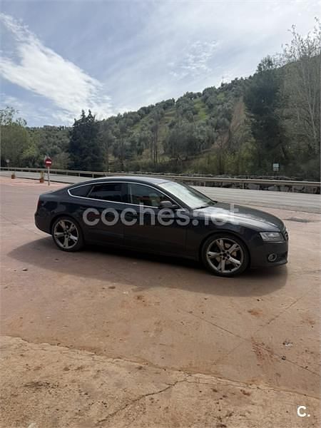 Usado Audi A5 Sportback 240 CV (176 kW) 2010 Negro Utilitario