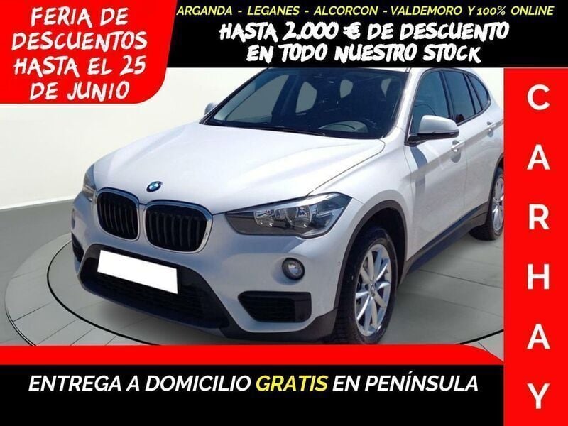 Blanco Usado 2018 BMW X1 SUV | 18.390 € (Buen precio) - Imagen 1/4