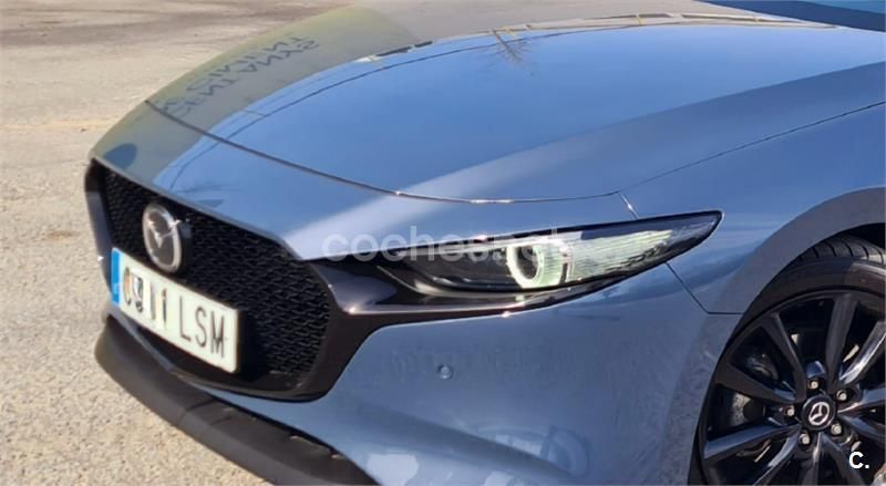Gris / plata Usado 2021 Mazda 3 Berlina | 24.350 € (Precio justo) - Imagen 1/4