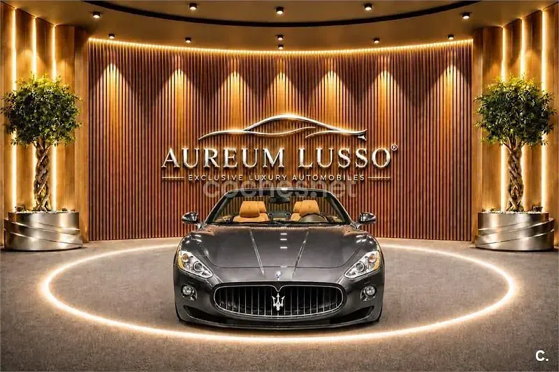 Usado Maserati GranCabrio 439 CV (322 kW) 2010 Gris / plata Descapotable