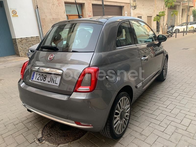 Usado Fiat 500 Lounge 69 CV (50 kW) 2016 Gris / plata Berlina