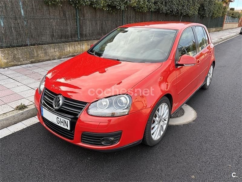 Rojo Usado 2008 VW Golf GT Berlina | 5300 € (Precio justo) - Imagen 1/4