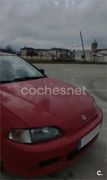 Usado Honda Civic 125 CV (91 kW) 1995 Rojo Coupe