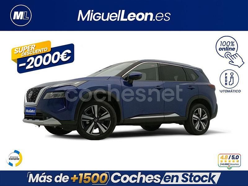 Azul Usado 2023 Nissan X-Trail N-Connecta SUV | 31.985 € (Buen precio) - Imagen 1/3