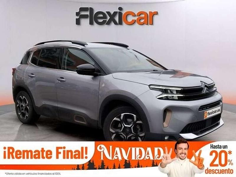 Gris Usado 2022 Citroën C5 Aircross PureTech SUV | 15.290 € (Super precio) - Imagen 1/4
