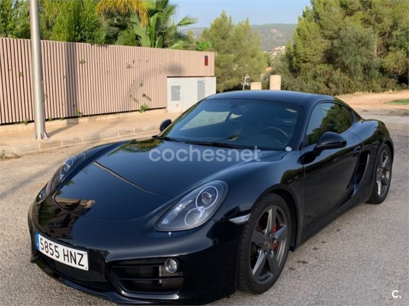 Usado Porsche Cayman 325 CV (239 kW) 2013 Negro Coupe