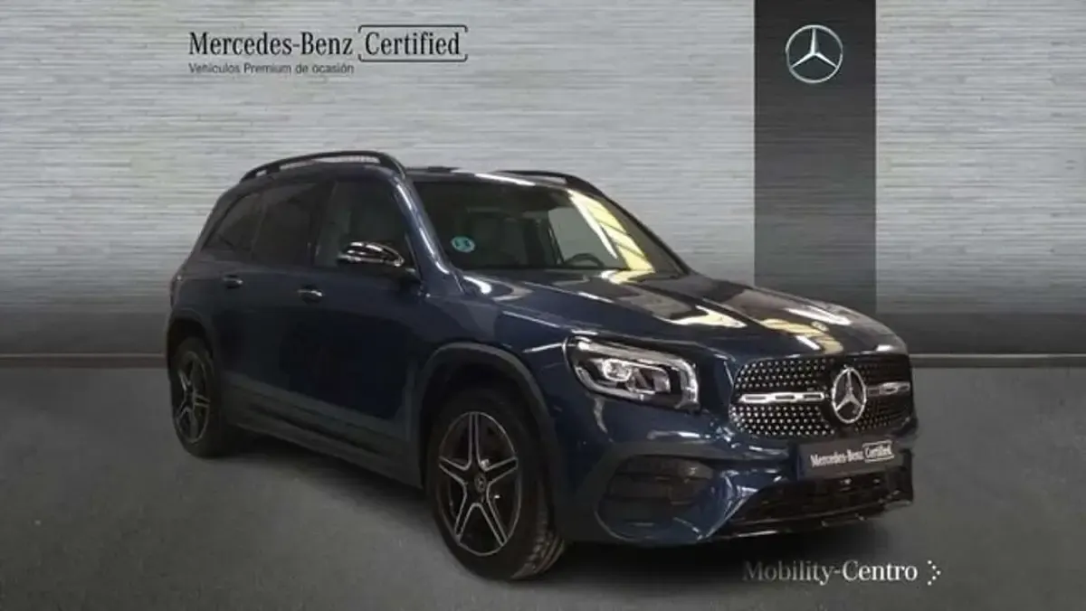 Usado Mercedes GLB200 150 CV (110 kW) 2022 Azul SUV