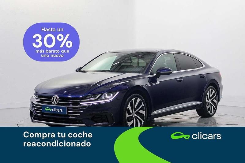 Usado VW Arteon R-line 150 CV (110 kW) 2018 Azul Utilitario
