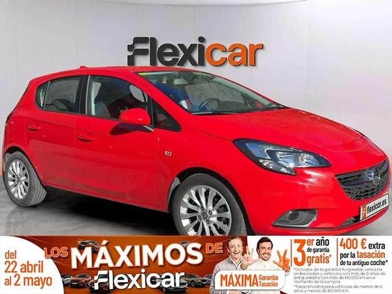 Usado Opel Corsa Expression 90 HP (66 kW) 2018 Vermelho Citadino