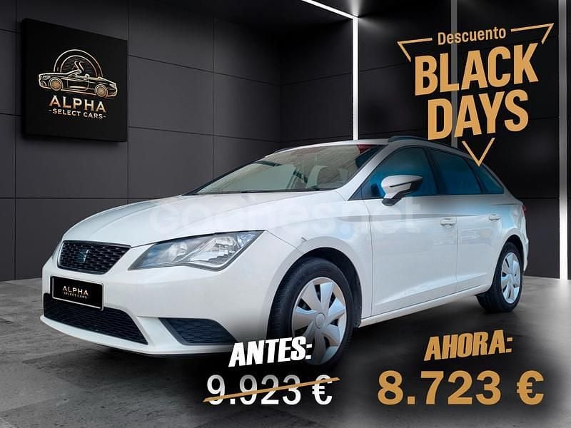 Blanco Usado 2014 Seat Leon Reference Familiar | 8723 € (Buen precio) - Imagen 1/4