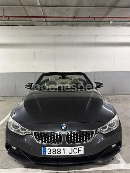 Usado BMW 420 184 CV (135 kW) 2015 Gris / plata Descapotable