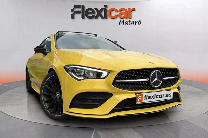 Amarillo Usado 2020 Mercedes CLA200 Berlina | 27.990 € (Buen precio) - Imagen 1/4