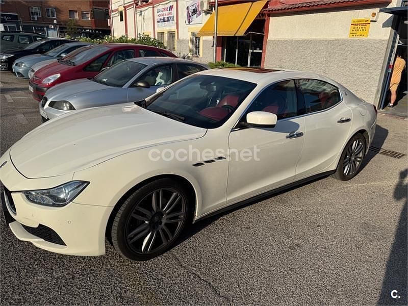 Usado Maserati Ghibli 275 CV (202 kW) 2014 Blanco Berlina