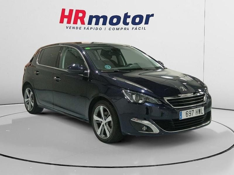 Azul Usado 2014 Peugeot 308 Allure Berlina | 8790 € (Precio justo) - Imagen 1/4