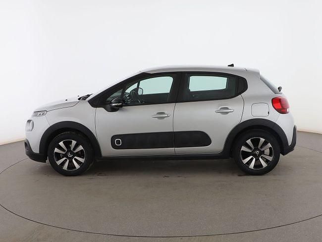 Usado Citroën C3 Feel 83 CV (61 kW) 2018 Gris Utilitario