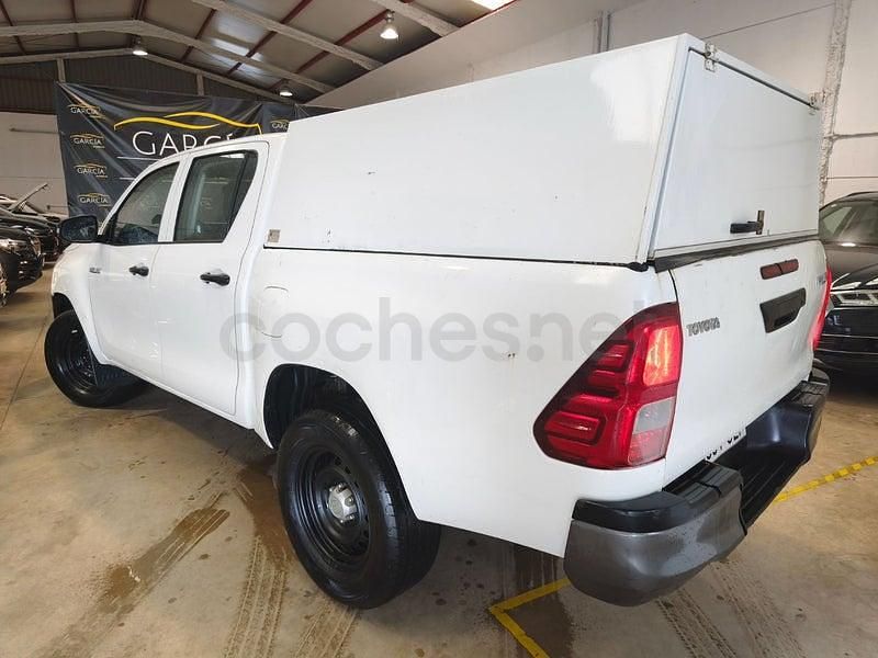 Usado Toyota HiLux 150 CV (110 kW) 2017 Blanco Recogida