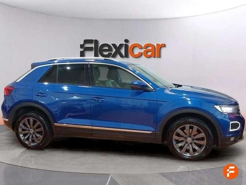 Usado VW T-Roc Sport 150 CV (110 kW) 2019 Azul SUV