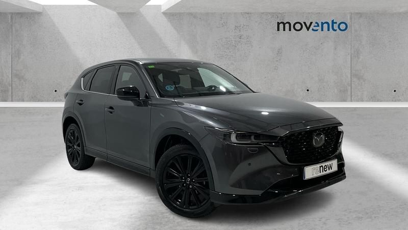 Gris Usado 2022 Mazda CX-5 Homura-Line SUV | 26.800 € (Un poco caro) - Imagen 1/4