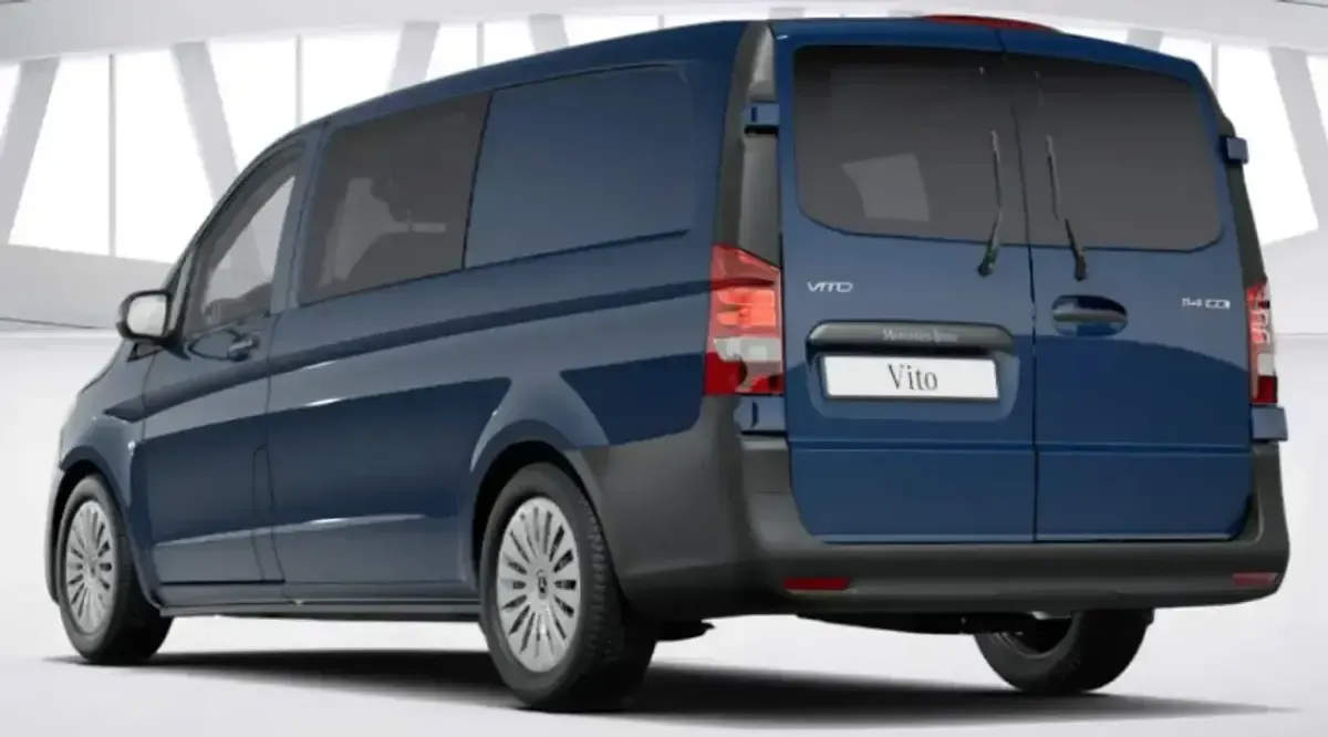 Nuevo Mercedes Vito 2025 Azul Van