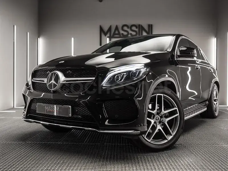 Usado Mercedes GLE350 258 CV (189 kW) 2017 Negro Coupe