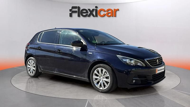 Usado Peugeot 308 Style 131 CV (96 kW) 2020 Azul Utilitario