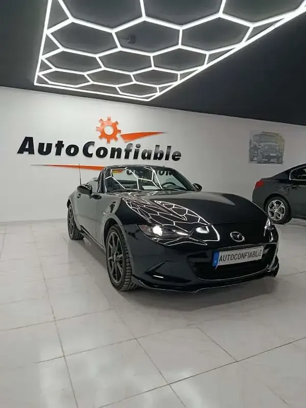 Usado Mazda MX5 160 CV (117 kW) 2016 Negro Descapotable
