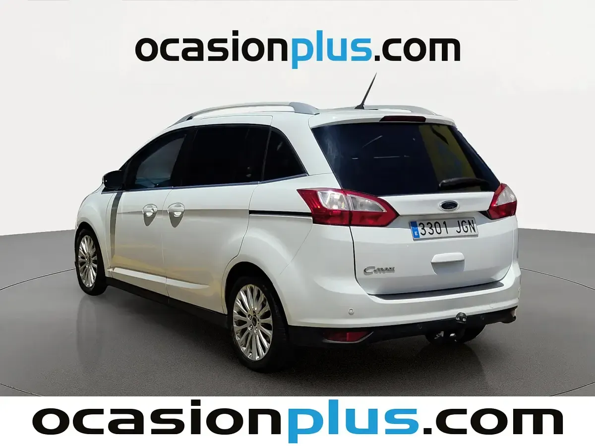 Usado Ford Grand C-Max Titanium 115 CV (84 kW) 2015 Blanco Monovolumen