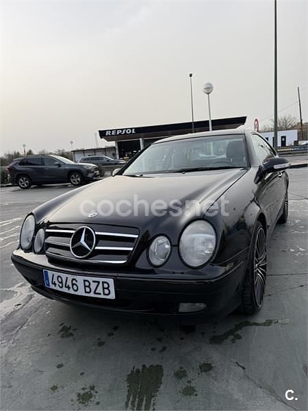 Usado Mercedes CLK200 Elegance 163 CV (119 kW) 2001 Negro Coupe