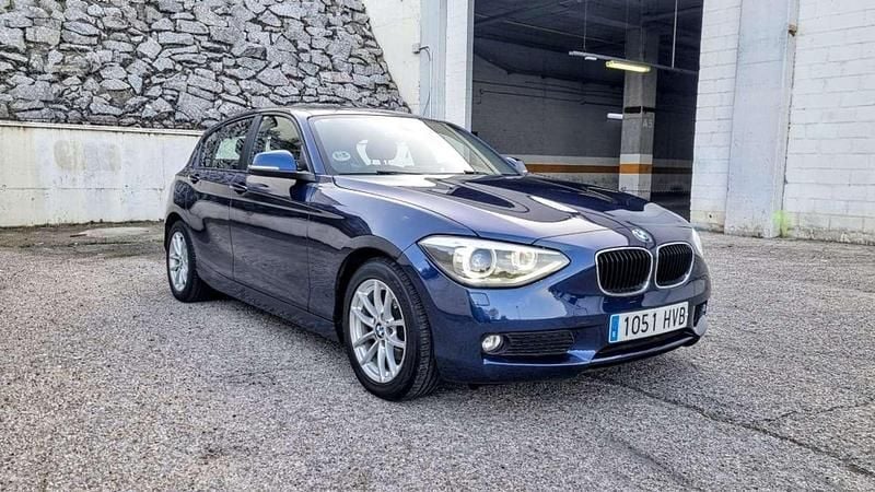 Usado BMW 116 Efficient Dynamics 116 CV (85 kW) 2014 Azul Utilitario