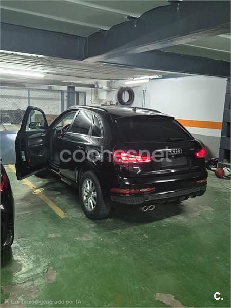 Usado Audi Q3 150 CV (110 kW) 2018 Negro SUV