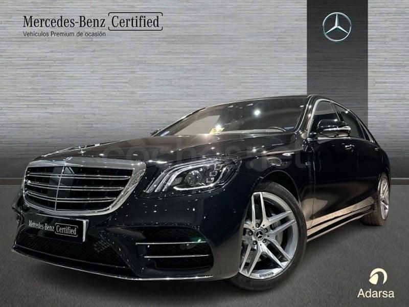 Usado Mercedes S560 476 CV (350 kW) 2019 Negro Berlina