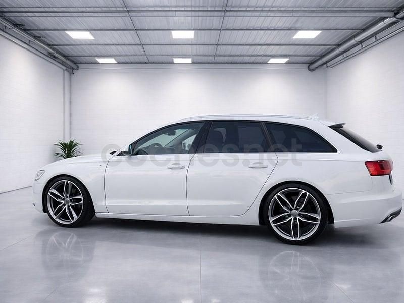 Usado Audi A6 S-Line 204 CV (150 kW) 2012 Blanco Familiar