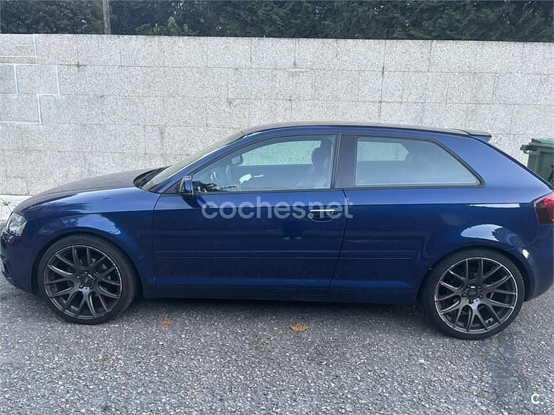 Usado Audi A3 Ambition 140 CV (102 kW) 2010 Azul Utilitario