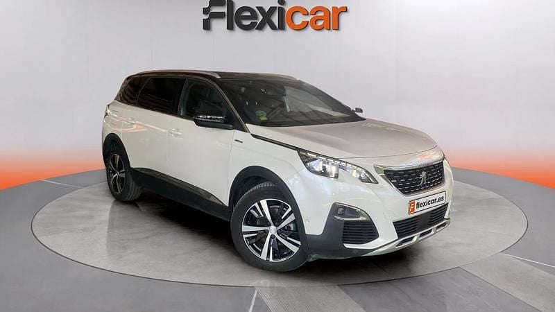 Usado Peugeot 5008 GT-line 151 CV (111 kW) 2017 Blanco Monovolumen
